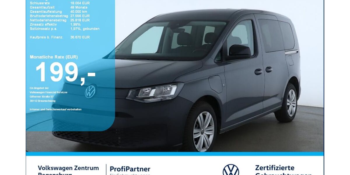 VW Caddy 15.200 km 36.670 &euro; Regensburg 93053
