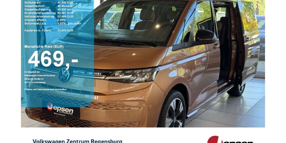 VW T7 Multivan 9.900 km 74.970 &euro; Regensburg 93053