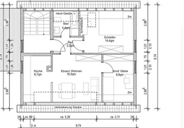 Wohnung Tegernheim - 3 Zimmer, 57 m&sup2;, 650&euro; | Angebot:26468875