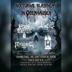 Nocturnal Blasphemy in Oberhausen - Blasphemic Black Metal Night in Helvete