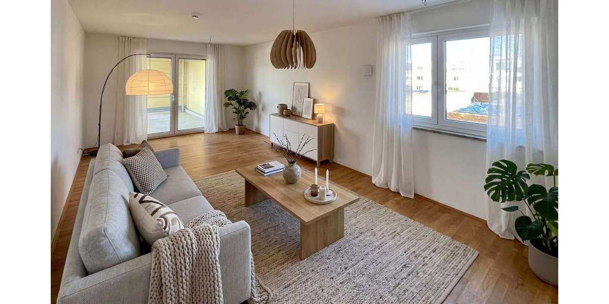 Etagenwohnung Regensburg Unterisling - 3 Zimmer, 97 m&sup2;, 1.101&euro; | Angebot:25950611