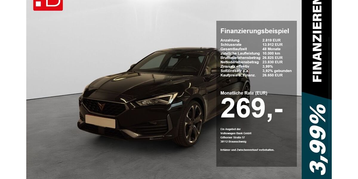 Cupra Leon 35.376 km 24.850 &euro; Regensburg 93055