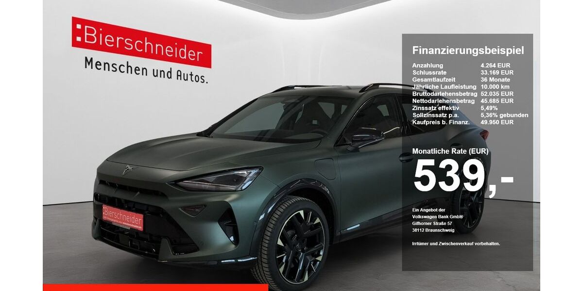 Cupra Formentor 2.500 km 48.390 &euro; Regensburg 93055