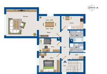 Wohnung Maxhütte-Haidhof Haidhof - 1 Zimmer, 10 m&sup2;, 350&euro; | Angebot:24365572