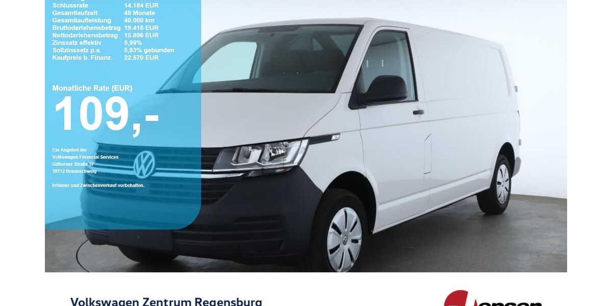 VW T6 Transporter 80.800 km 22.570 &euro; Regensburg 93053