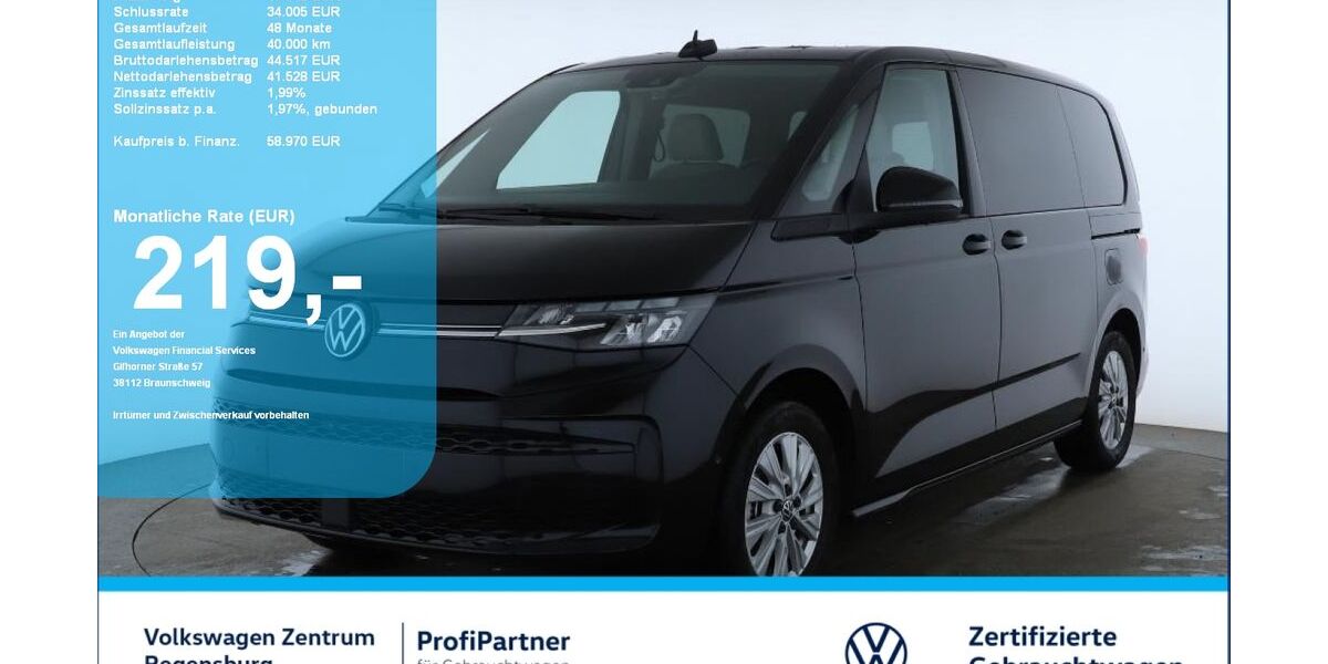 VW T7 Multivan 15.800 km 58.970 &euro; Regensburg 93053