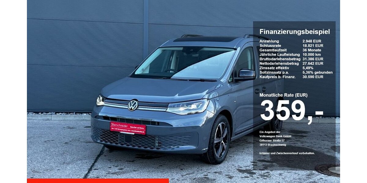 VW Caddy 6.500 km 29.950 &euro; Regensburg 93055