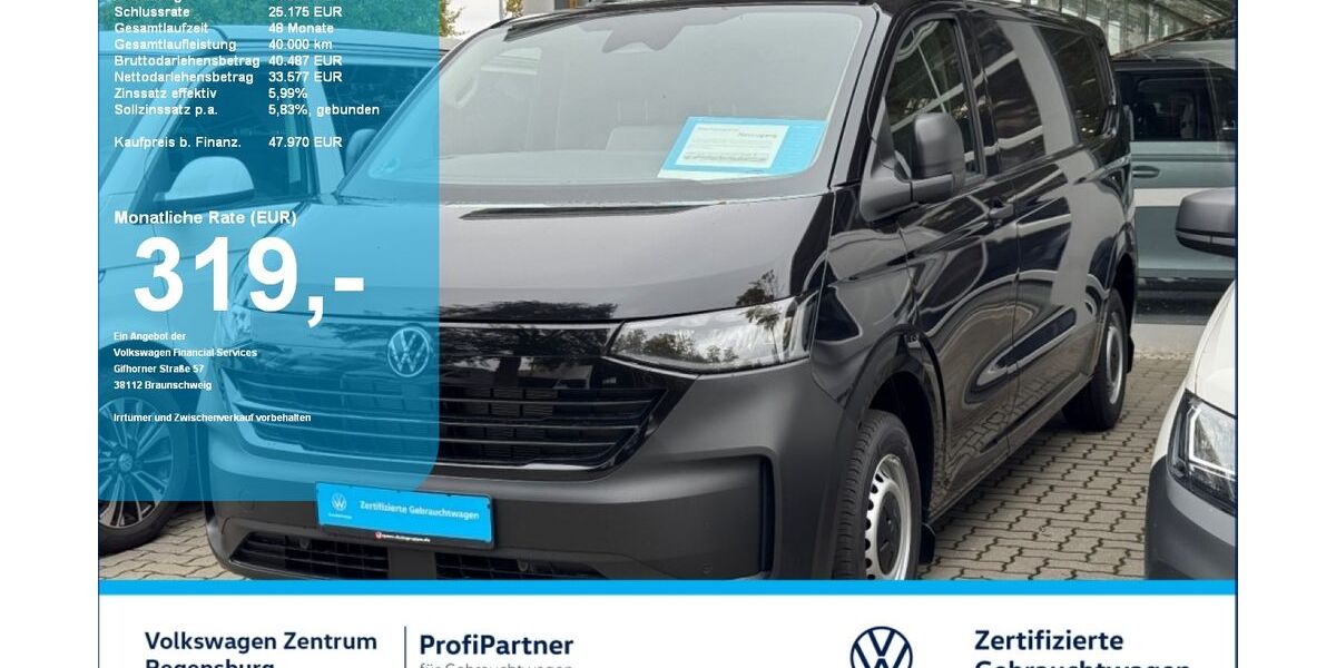 VW T7 Transporter 4.900 km 47.970 &euro; Regensburg 93053