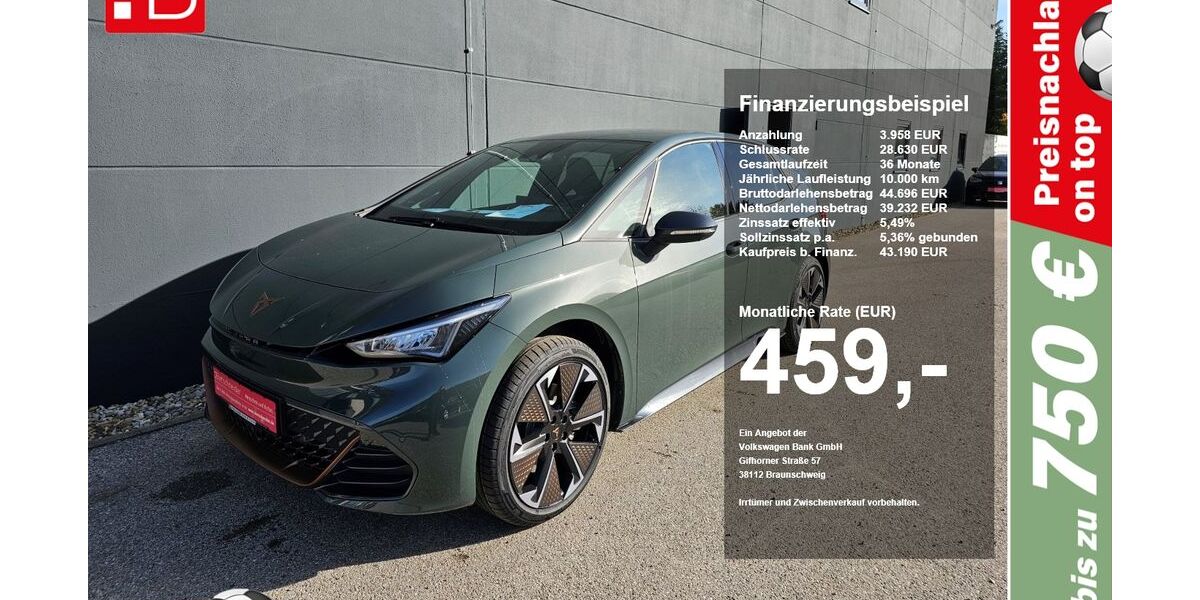 Cupra Born 10.900 km 42.390 &euro; Regensburg 93055