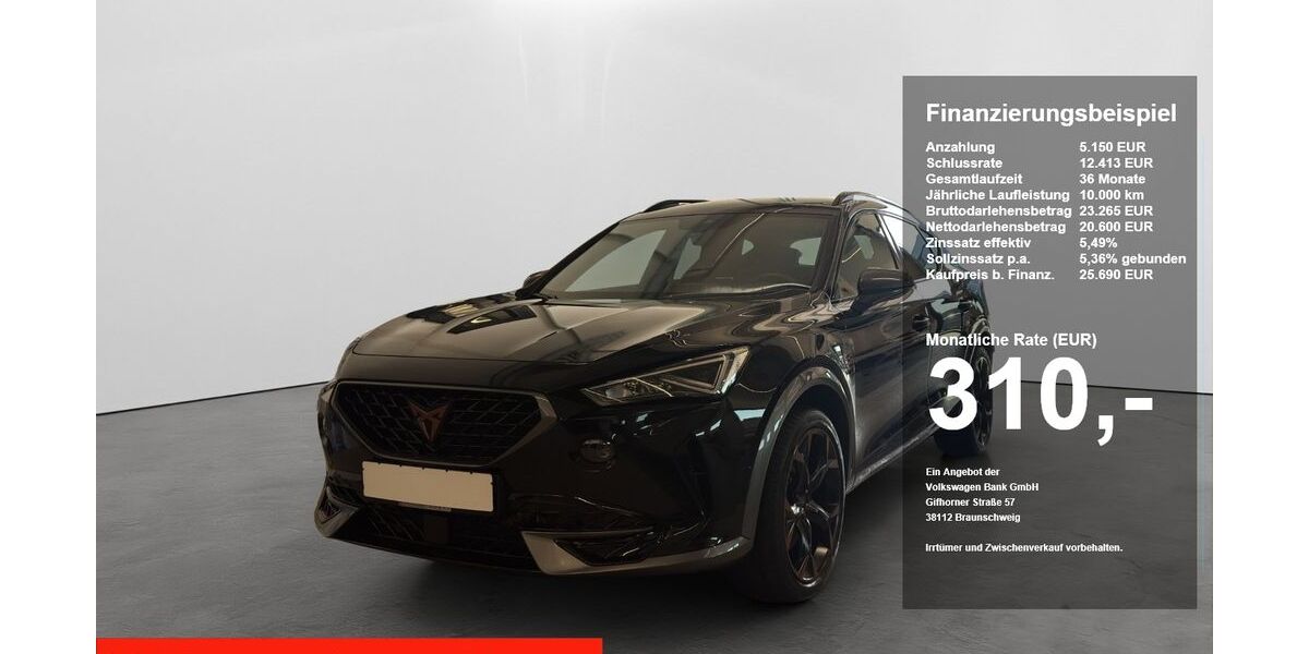 Cupra Formentor 47.675 km 24.859 &euro; Regensburg 93055