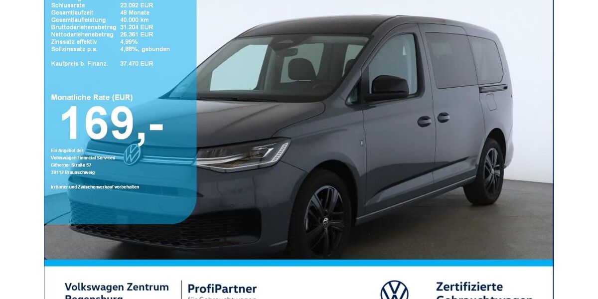 VW Caddy Maxi 10.700 km 37.470 &euro; Regensburg 93053